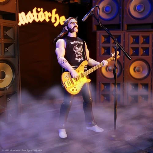 IN STOCK! Super 7 Ultimates Motorhead Lemmy 7-Inch Action