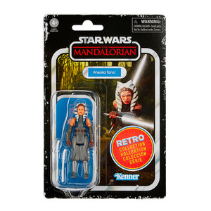 IN STOCK! Star Wars Retro Collection Wave 4 Ahsoka Tano ( creased card from factory )