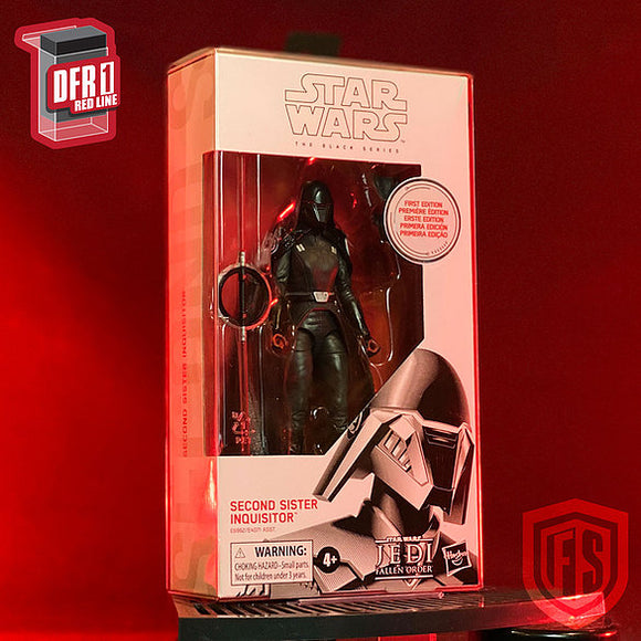Star Wars Black Series 6" Figure Protector Case - For Most (Not All) Red Box Figures