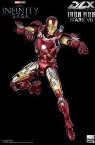 IN STOCK! Threezero The Infinity Saga Iron Man Mark 7 DLX Action Figure