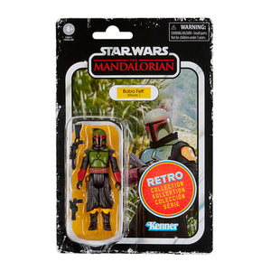 IN STOCK! Star Wars Retro Collection Wave 4 Boba Fett ( Morak ) (CREASED CARD FROM FACTORY )