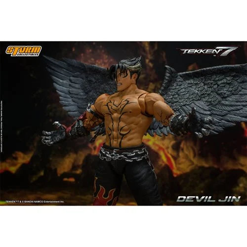 Storm Collectibles鉄拳TEKKENデビル仁 Devil Jin Tekken 7 Devil Jin 1/12 Scale Figure — Heroes World